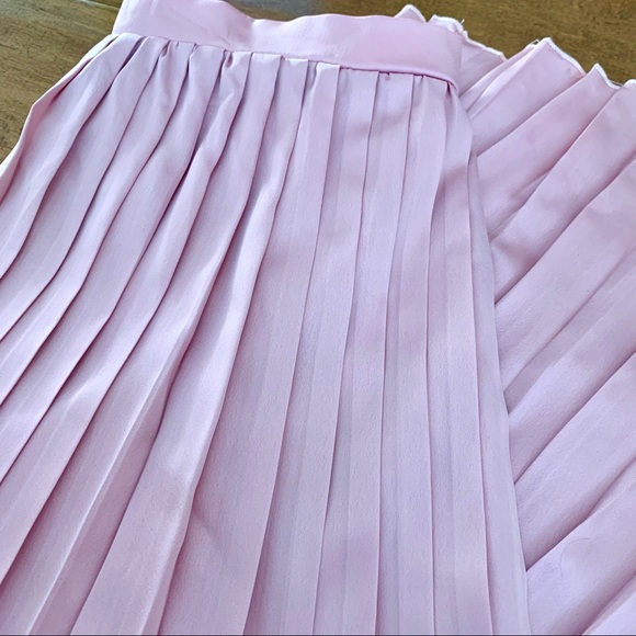 Lea & Viola Light Pink Pleated Skirt - Size M (EUC) - Picture 5 of 10